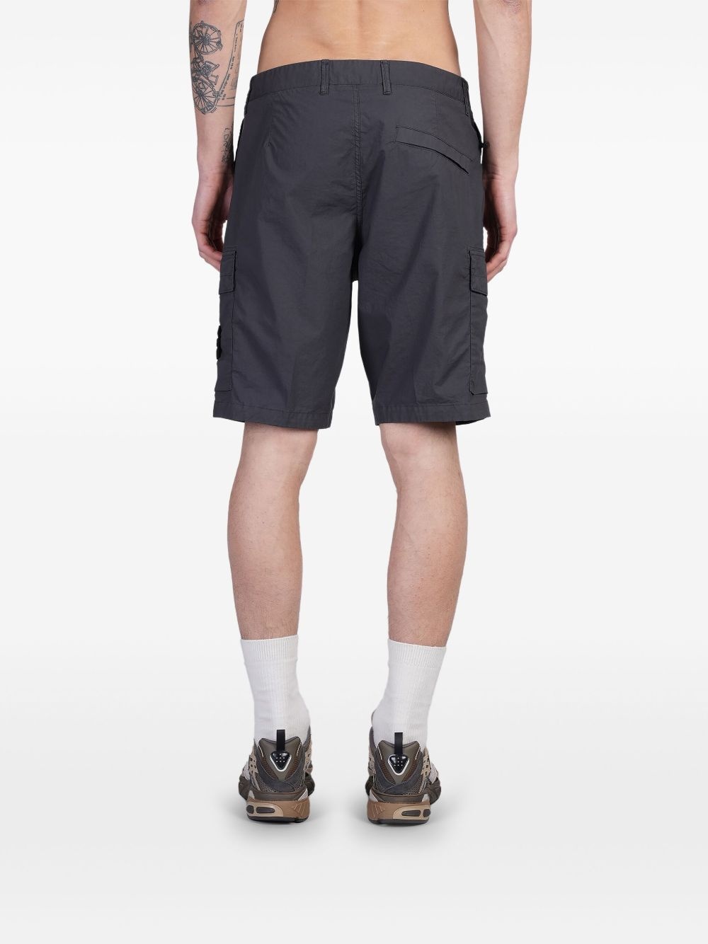 Compass-badge shorts - 4