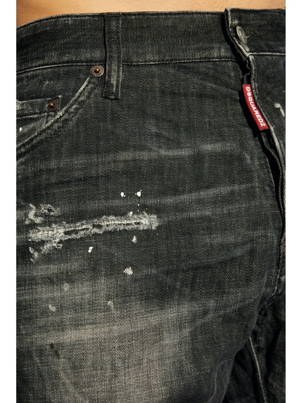 distressed jeans - 5