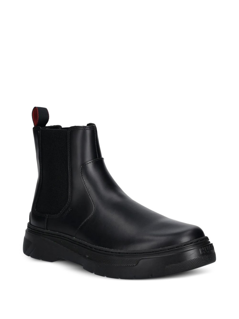 HUGO pull-tab lug-sole boots outlook