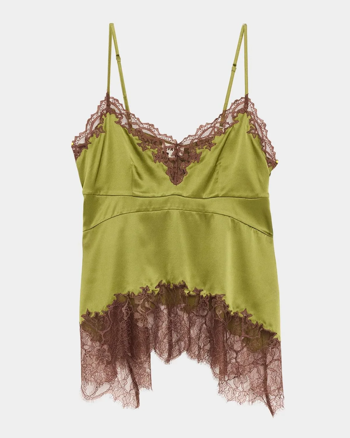 Lina Silk Tank Top - 1