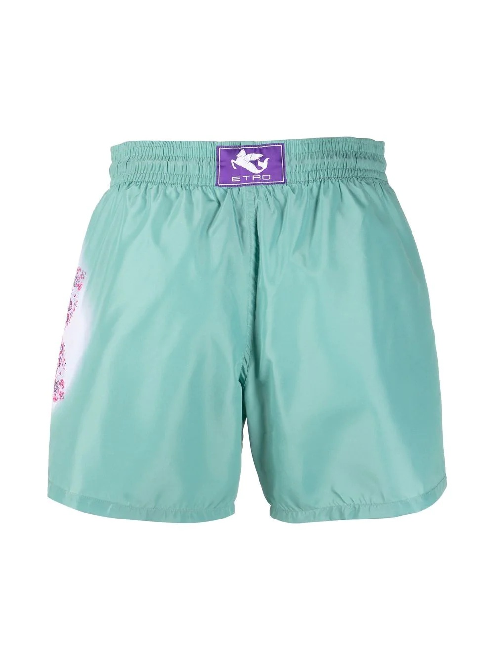 logo-print swim shorts - 2