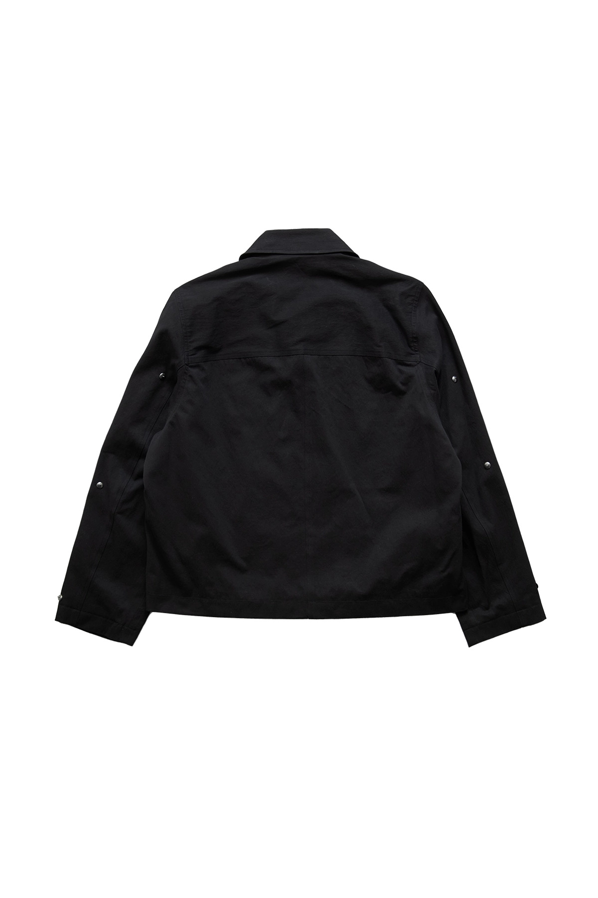 Song For The Mute Metal Bead Crop Patch Pocket Jacket Black - 2