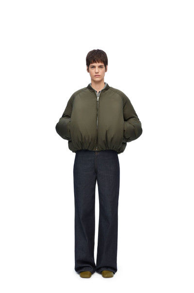 Loewe Padded bomber jacket in nylon outlook