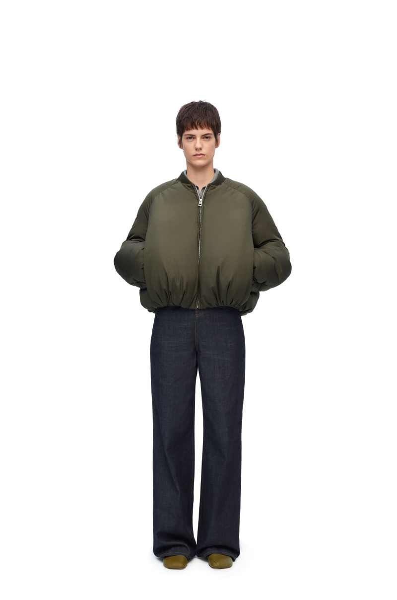 Loewe Padded bomber jacket in nylon outlook