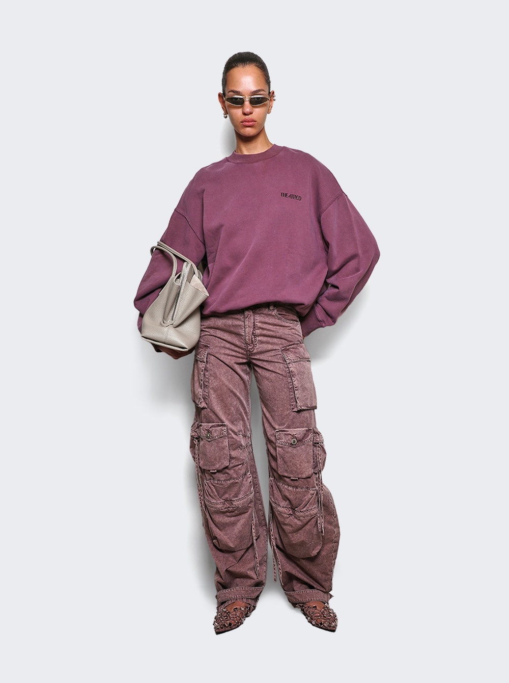 Sweatshirt Faded Mauve - 2