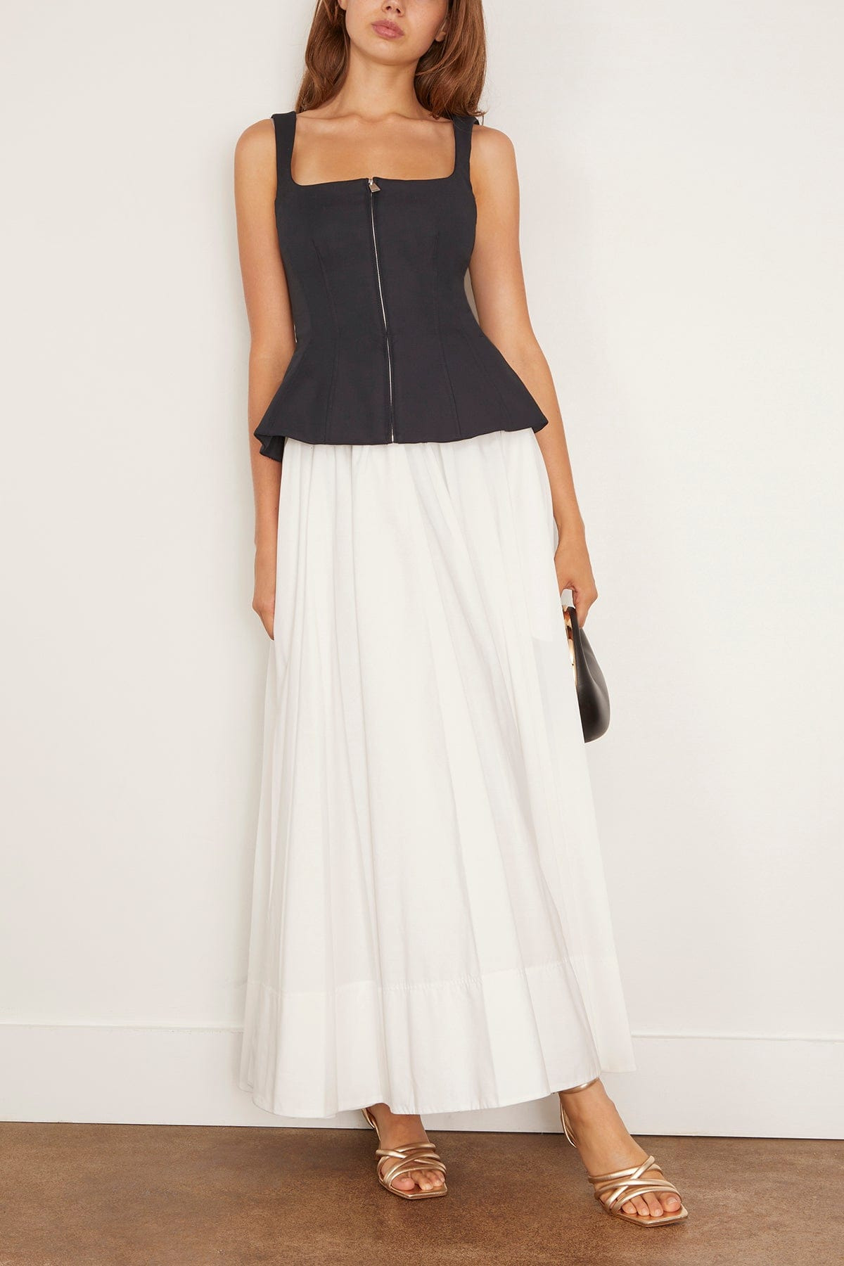 Jolynn Sleeveless Midi Dress in Black Multi - 2