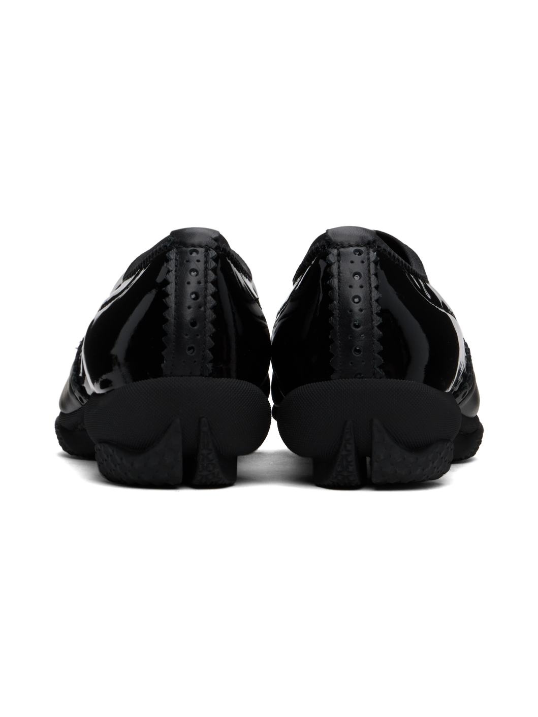 Black Sonia Slip-on Brogues - 2