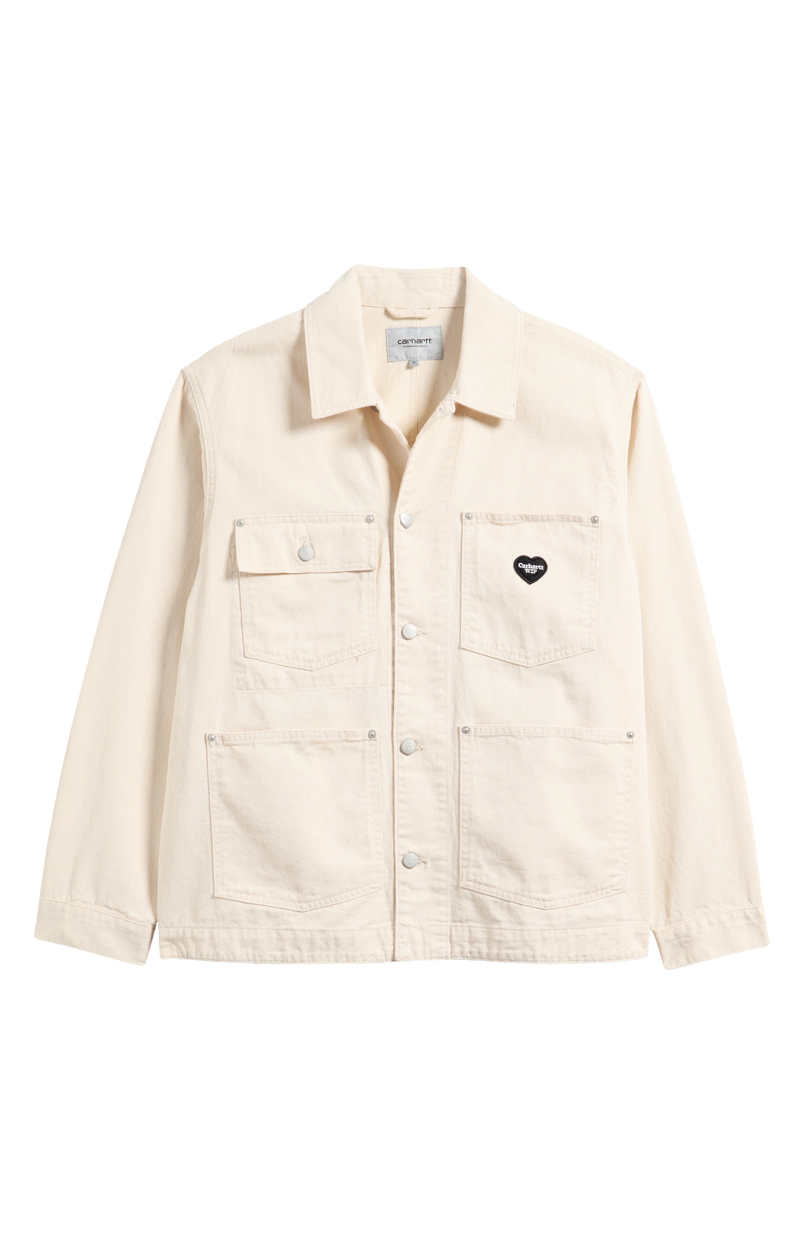 Carhartt Work In Progress Drewe Chore Coat in Natural at Nordstrom - 6