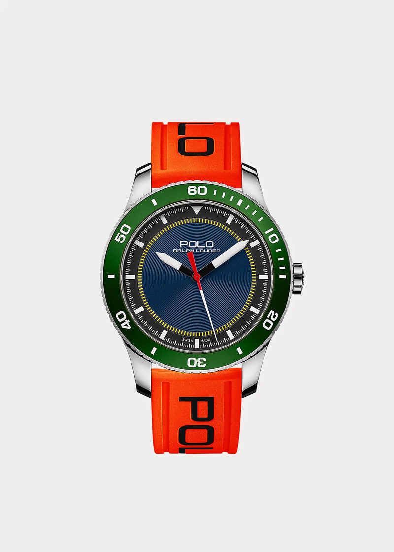 42 MM Polo Sport Steel Watch 1