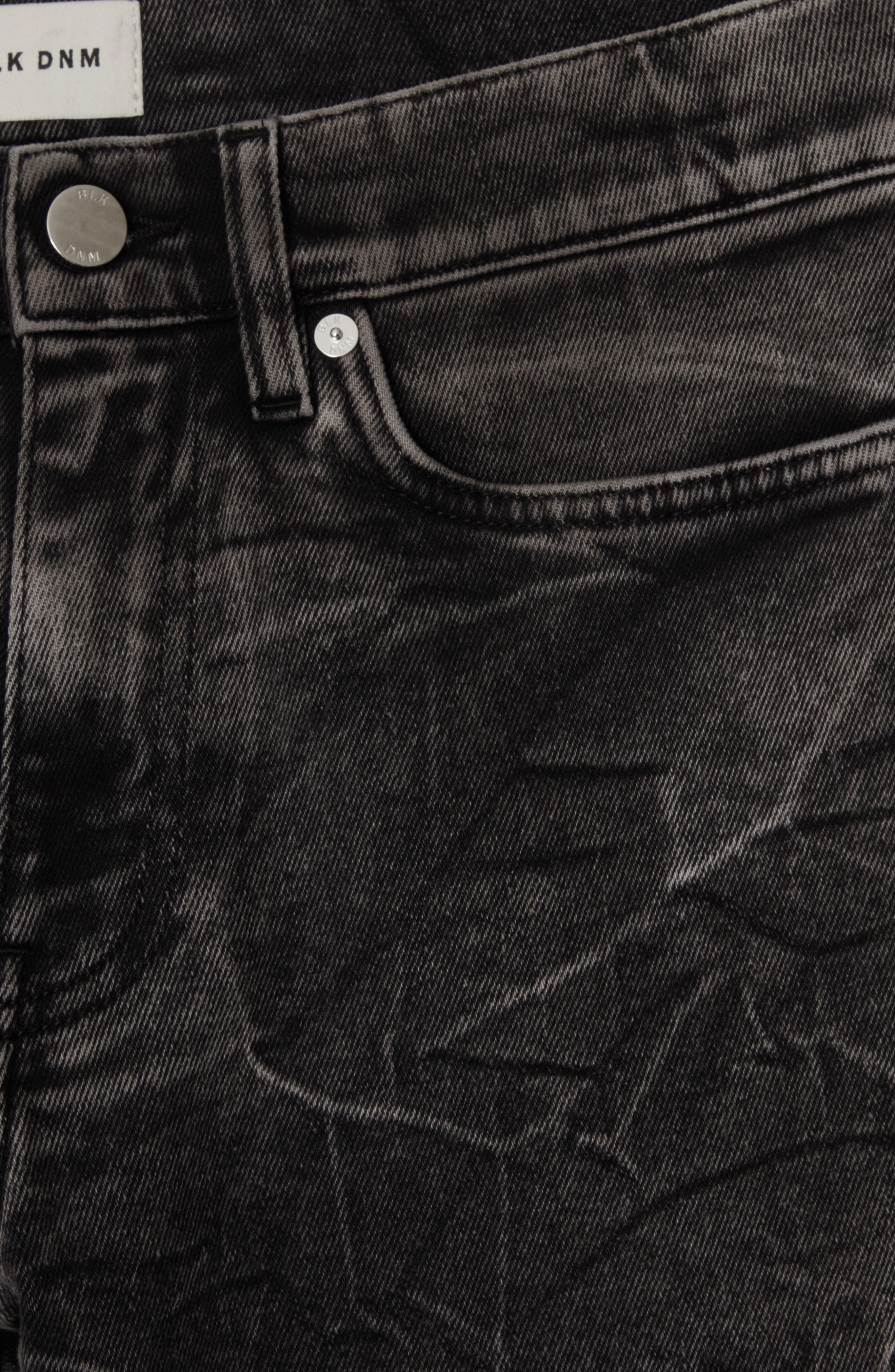 BLK DNM Acid Wash Skinny Jeans in Shadow at Nordstrom - 5