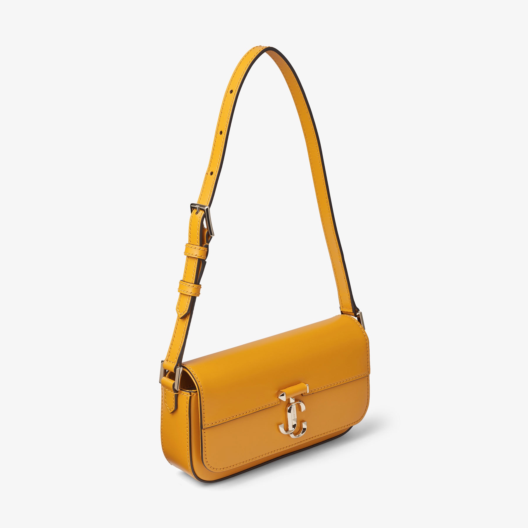 Avenue Mini Shoulder
Sunflower Leather Mini Shoulder Bag with JC Emblem - 6