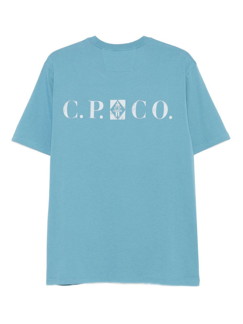 C.P. Company logo-print cotton T-shirt outlook