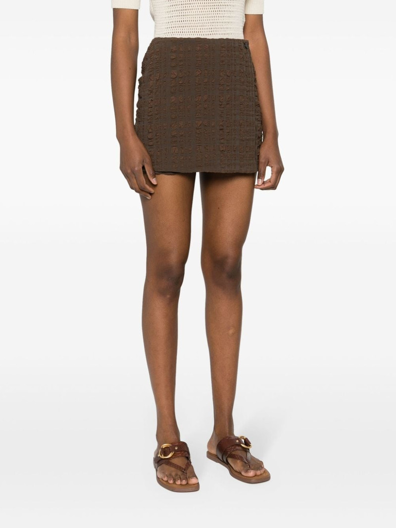 layered seersucker shorts 3