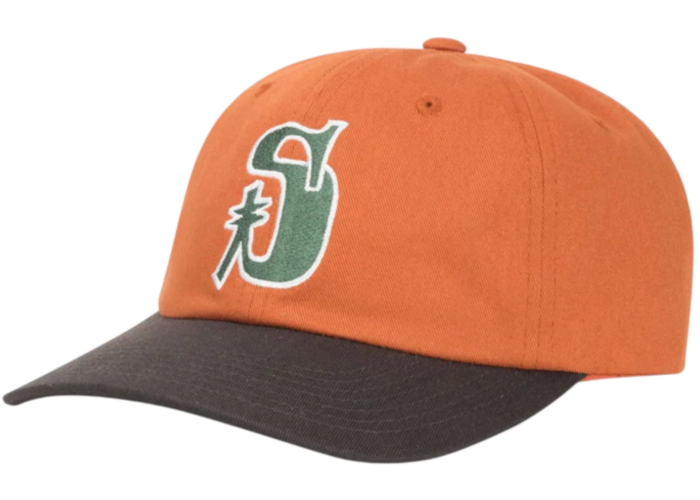 Stussy Vintage S Low Pro Cap Orange - 1