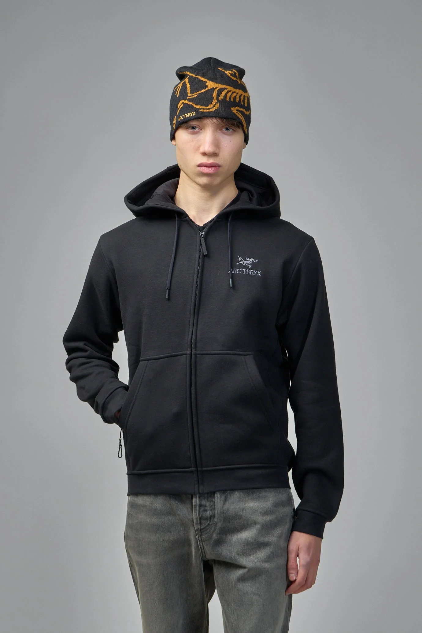 Emblem Fleece Full Zip Hoody - 1