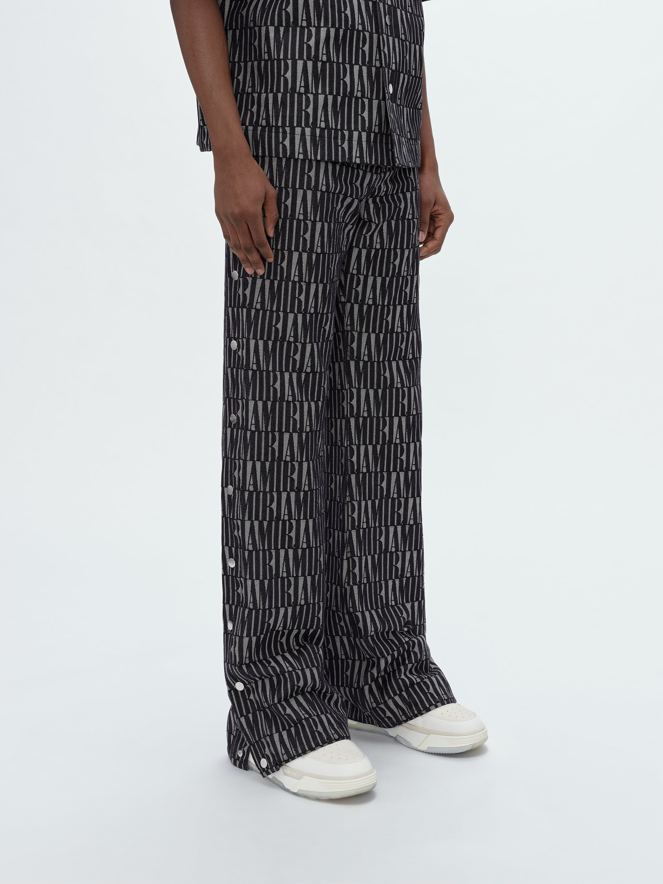 AMIRI JACQUARD SNAP OFF PANT - 4