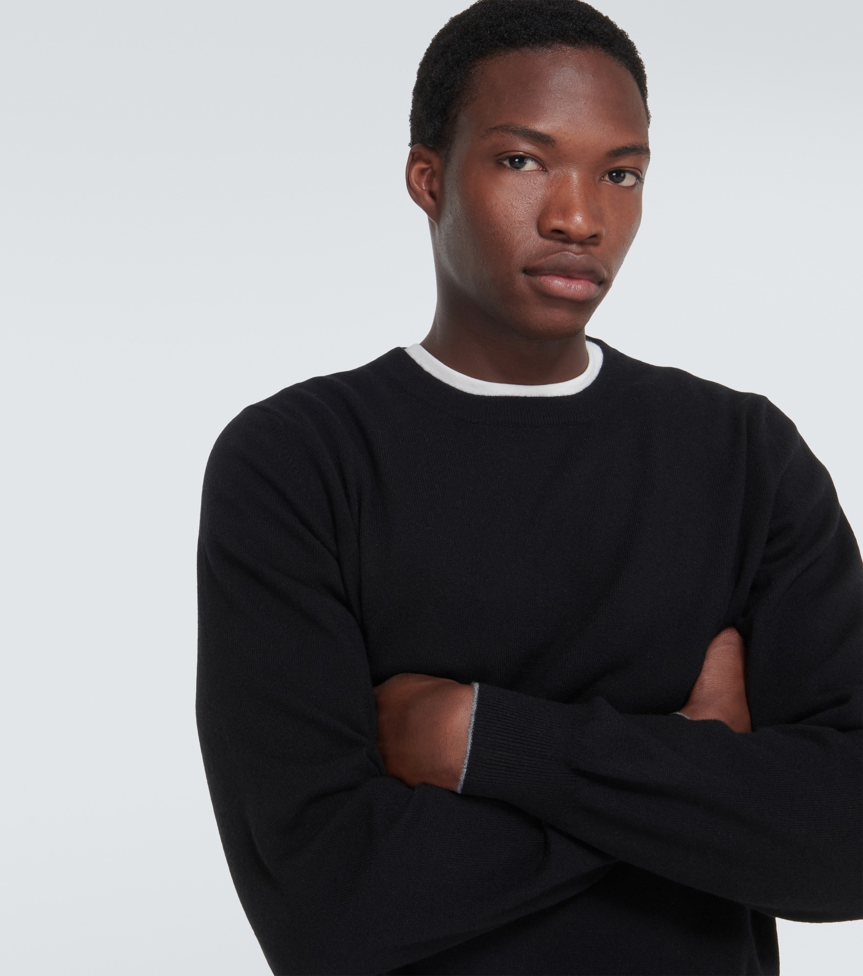 Cashmere crewneck sweater - 5
