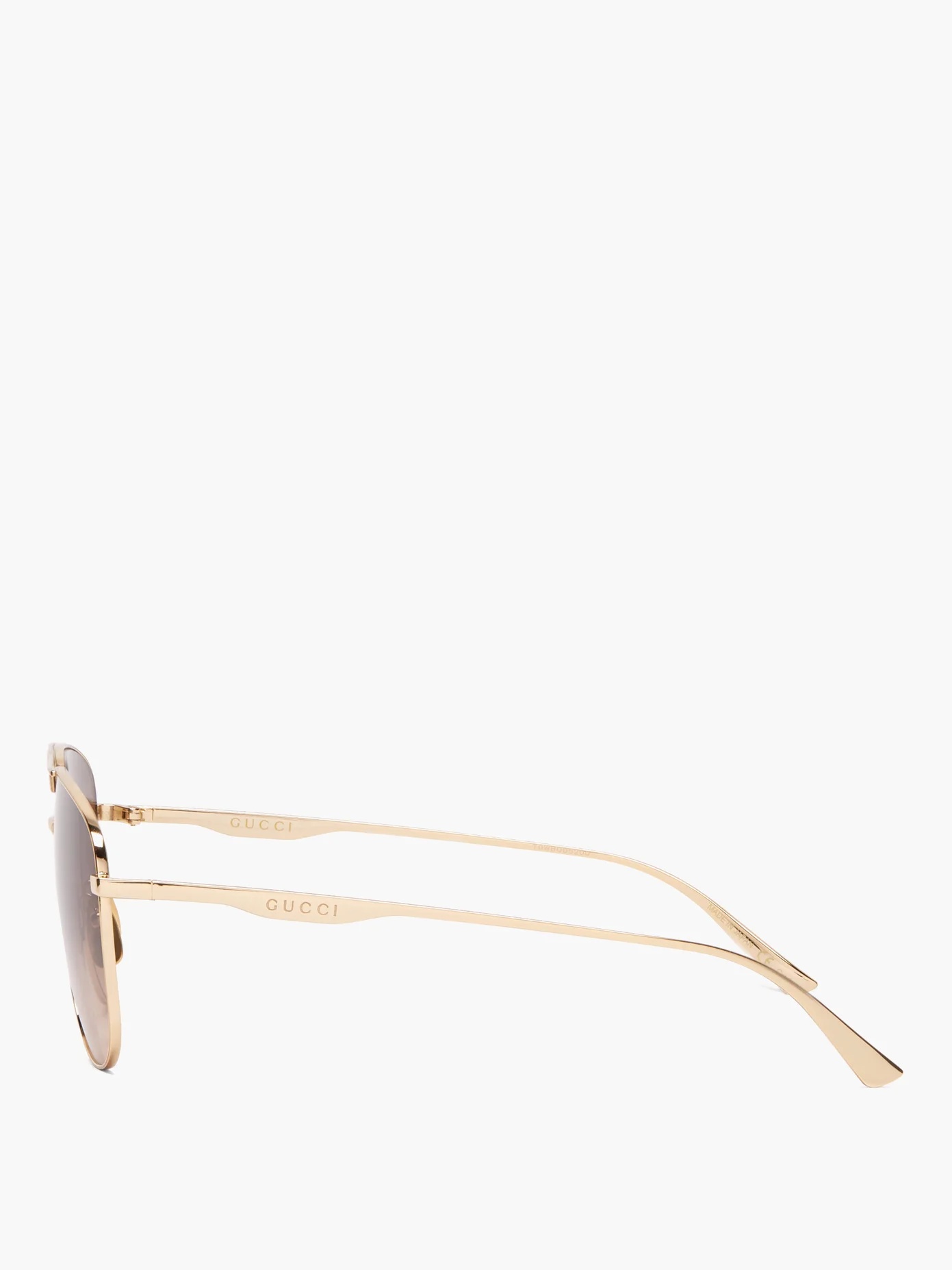 Aviator metal sunglasses - 3