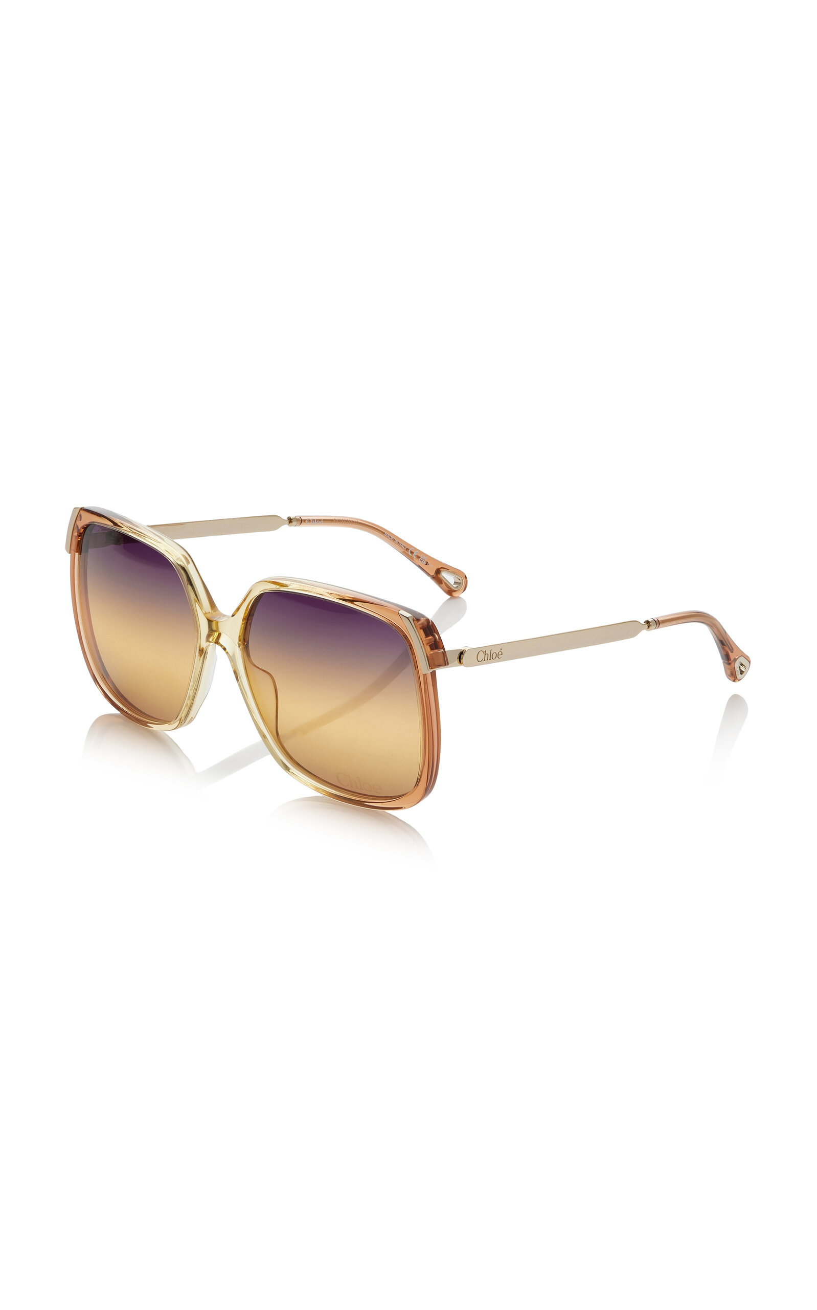 Aly Square-Frame Acetate Sunglasses multi - 3