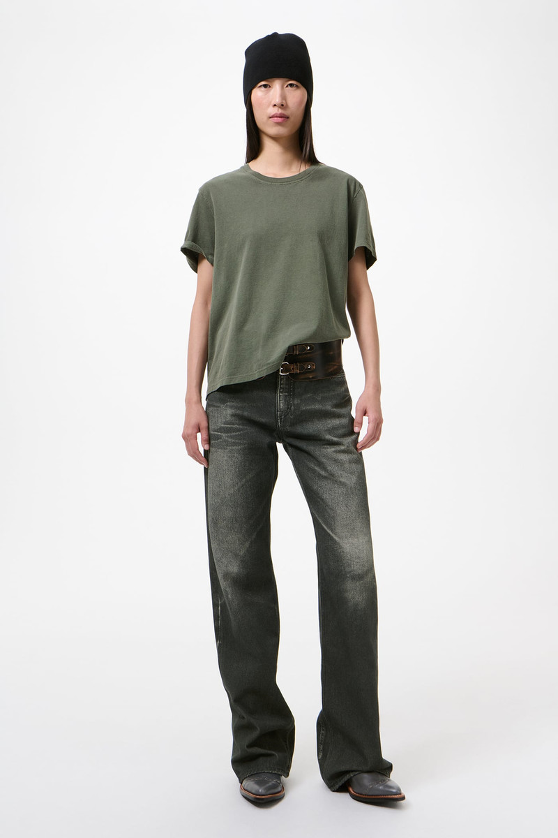 Our Legacy Classic T-Shirt Worn Olive Legacy Jersey outlook