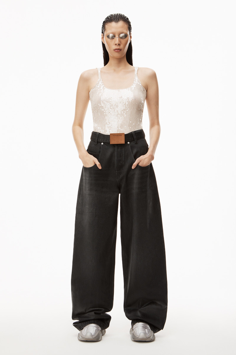Alexander Wang TANKTOP IN SEQUIN NYLON outlook