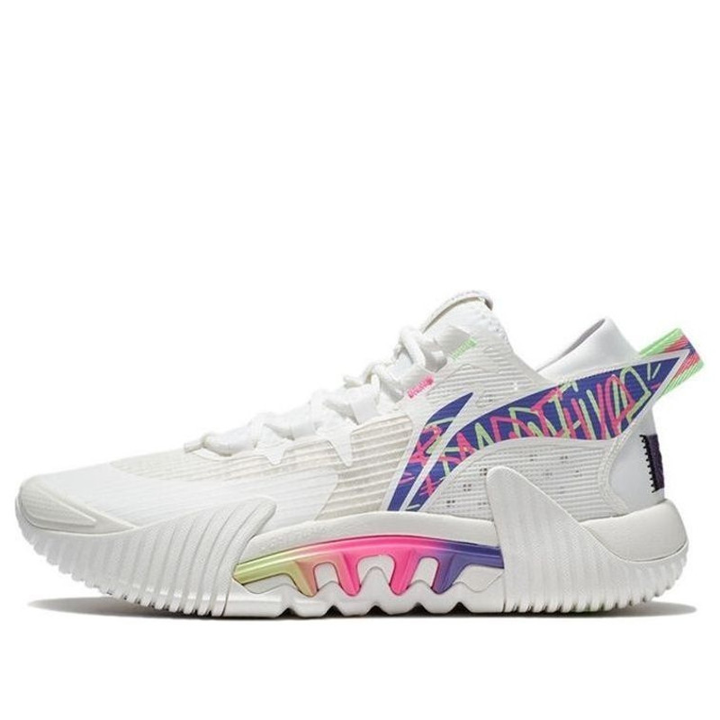 Li-Ning Bad Five 2 Low 'Rice White Multi' ABFS003-10 - 1