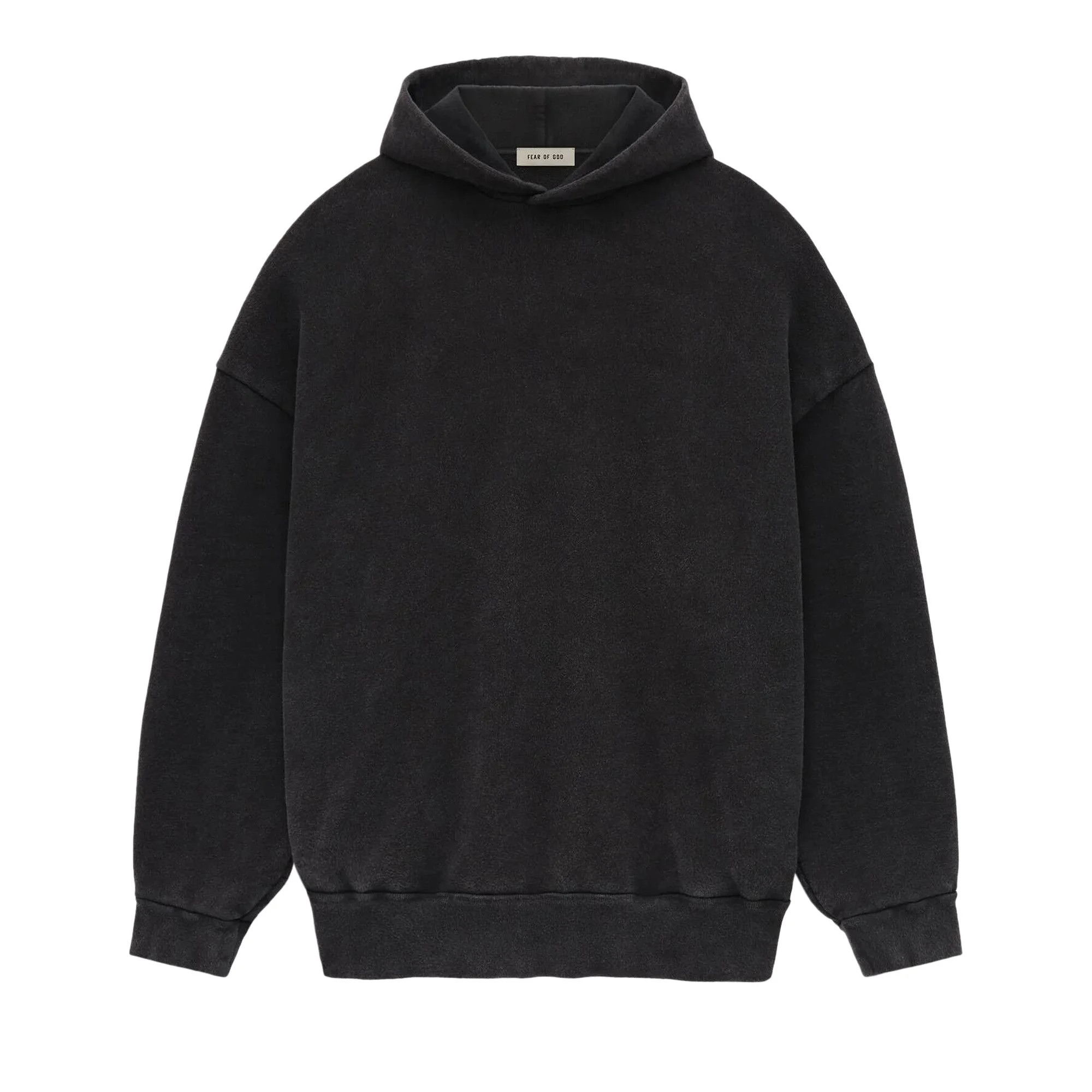 Fear of God Overlapped 8 Print Hoodie 'Black' - 1