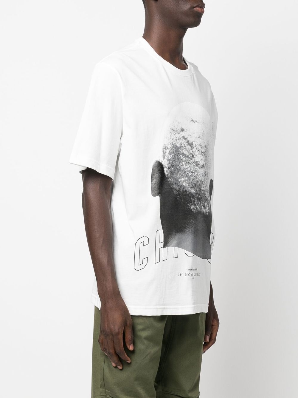 graphic-print crew-neck T-shirt - 3