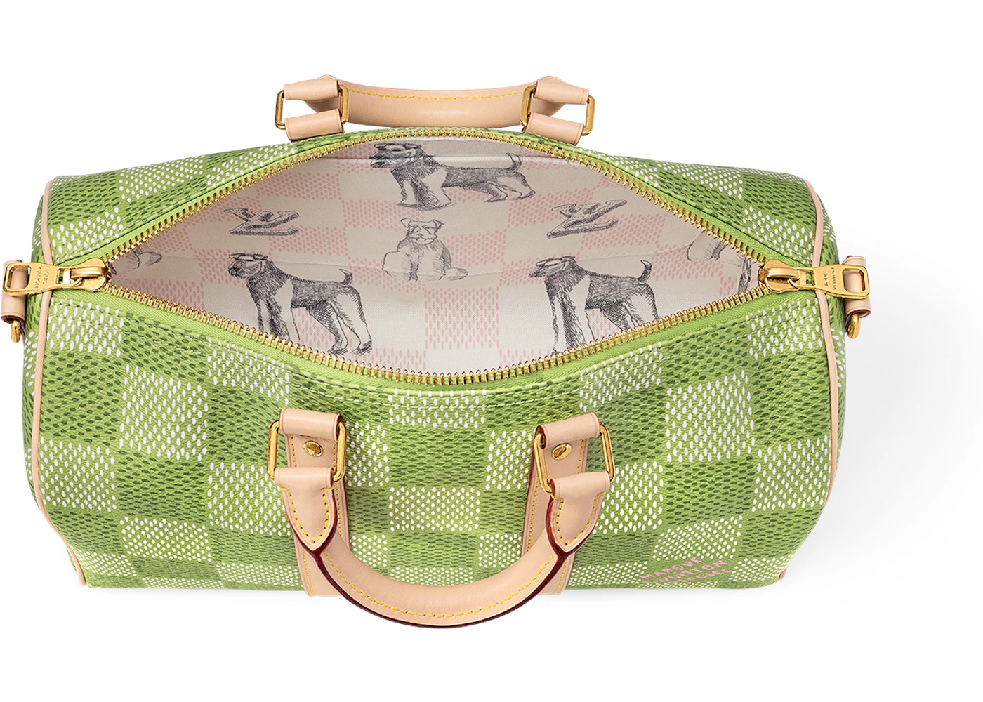 Louis Vuitton by Tyler, the Creator Keepall Bandouliere 35 Green Damier Golf - 3
