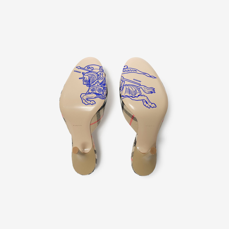 Check Mews High Sandals​ 5