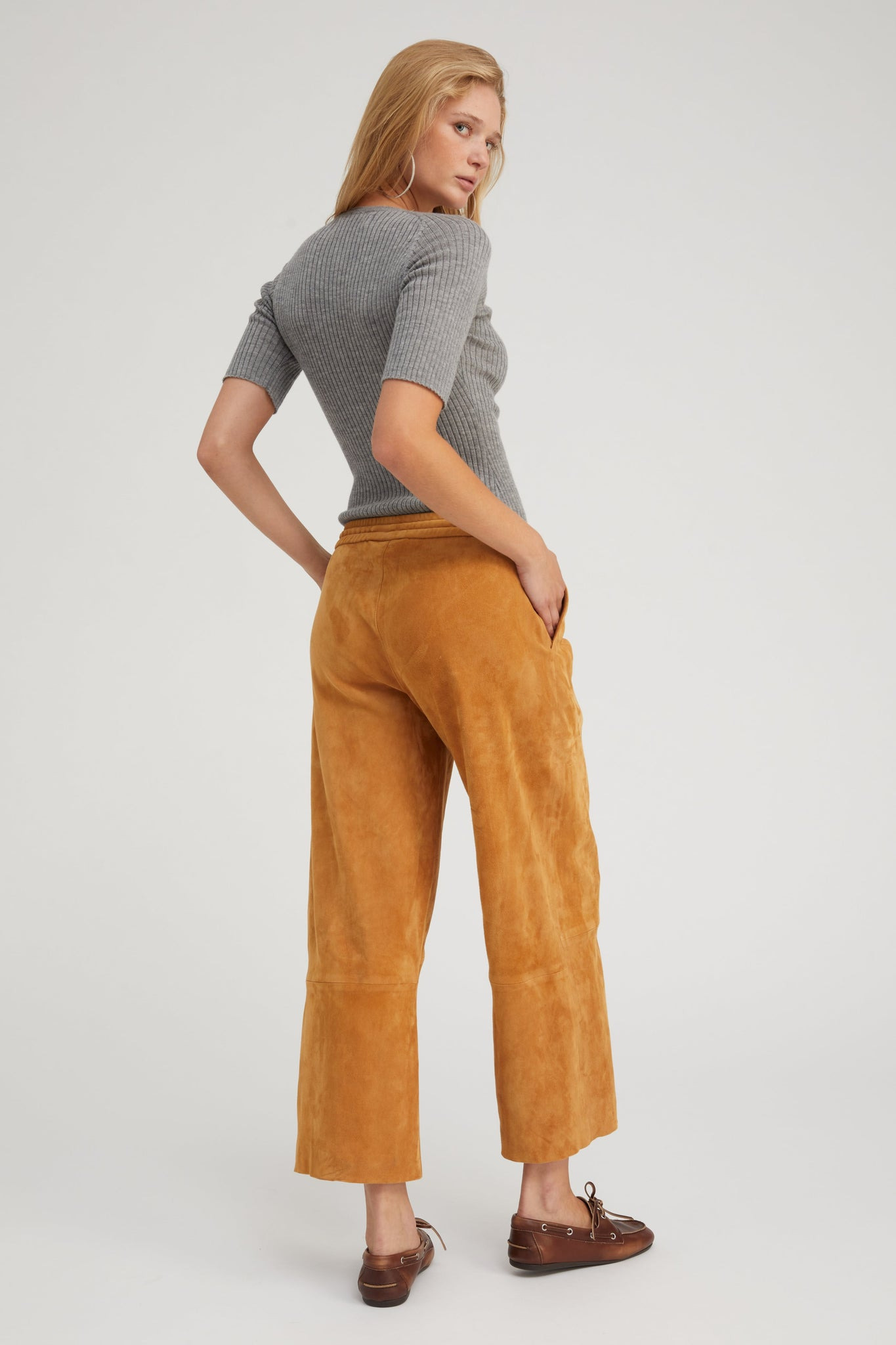 THUNDER CASHMERE MID SLEEVE CREWNECK - 4