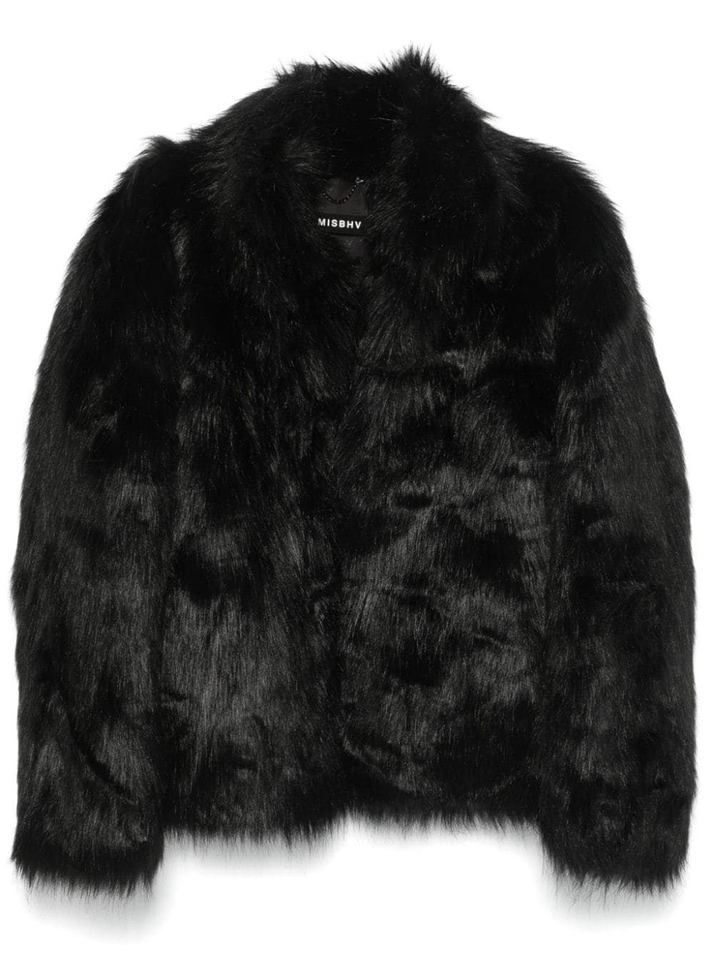 faux-fur jacket - 1