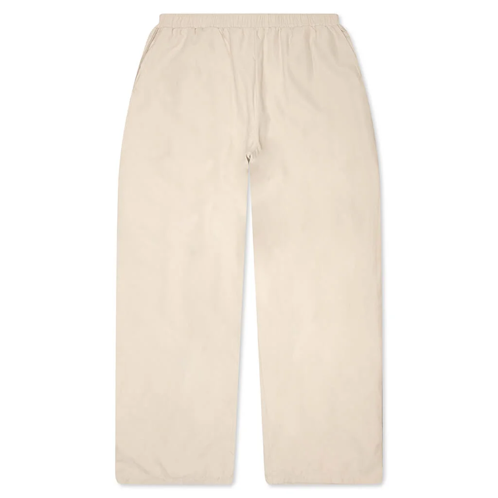 BRUSHED POLY PANT - SAND - 1