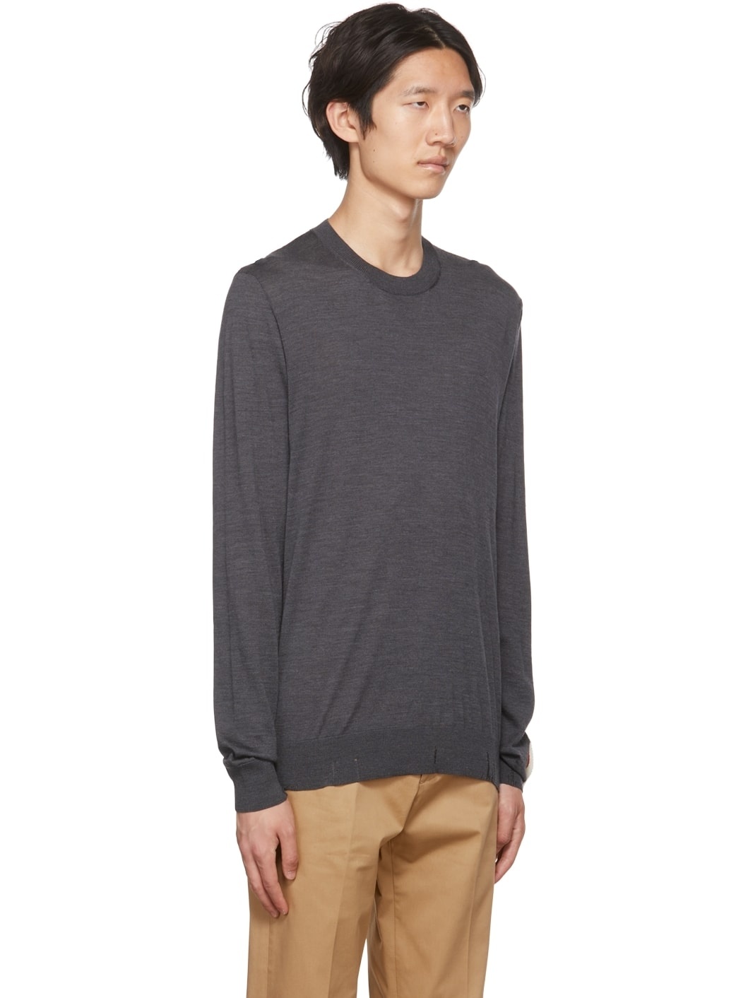 Gray Golden Sweater - 2