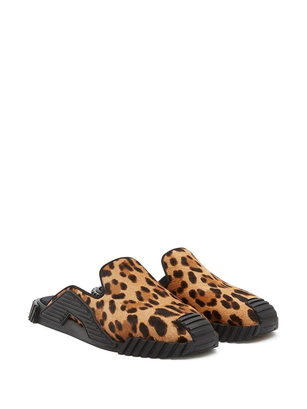 NS1 leopard-print slippers - 2