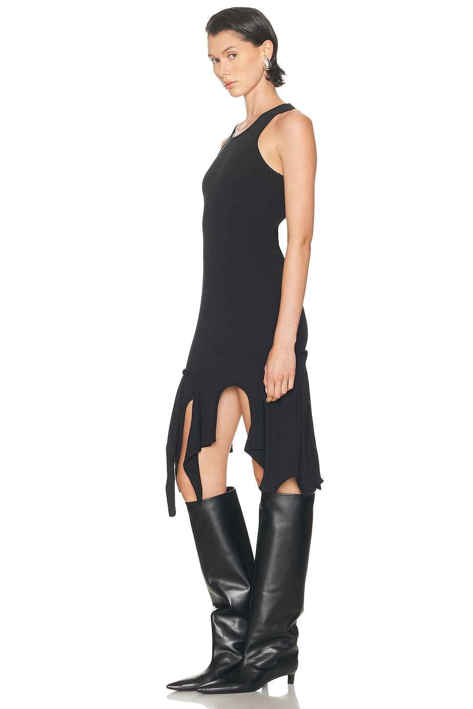 Deconstructed Mini Tank Dress - 3