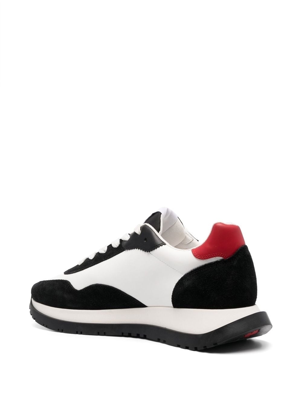 Running logo-print sneakers - 3