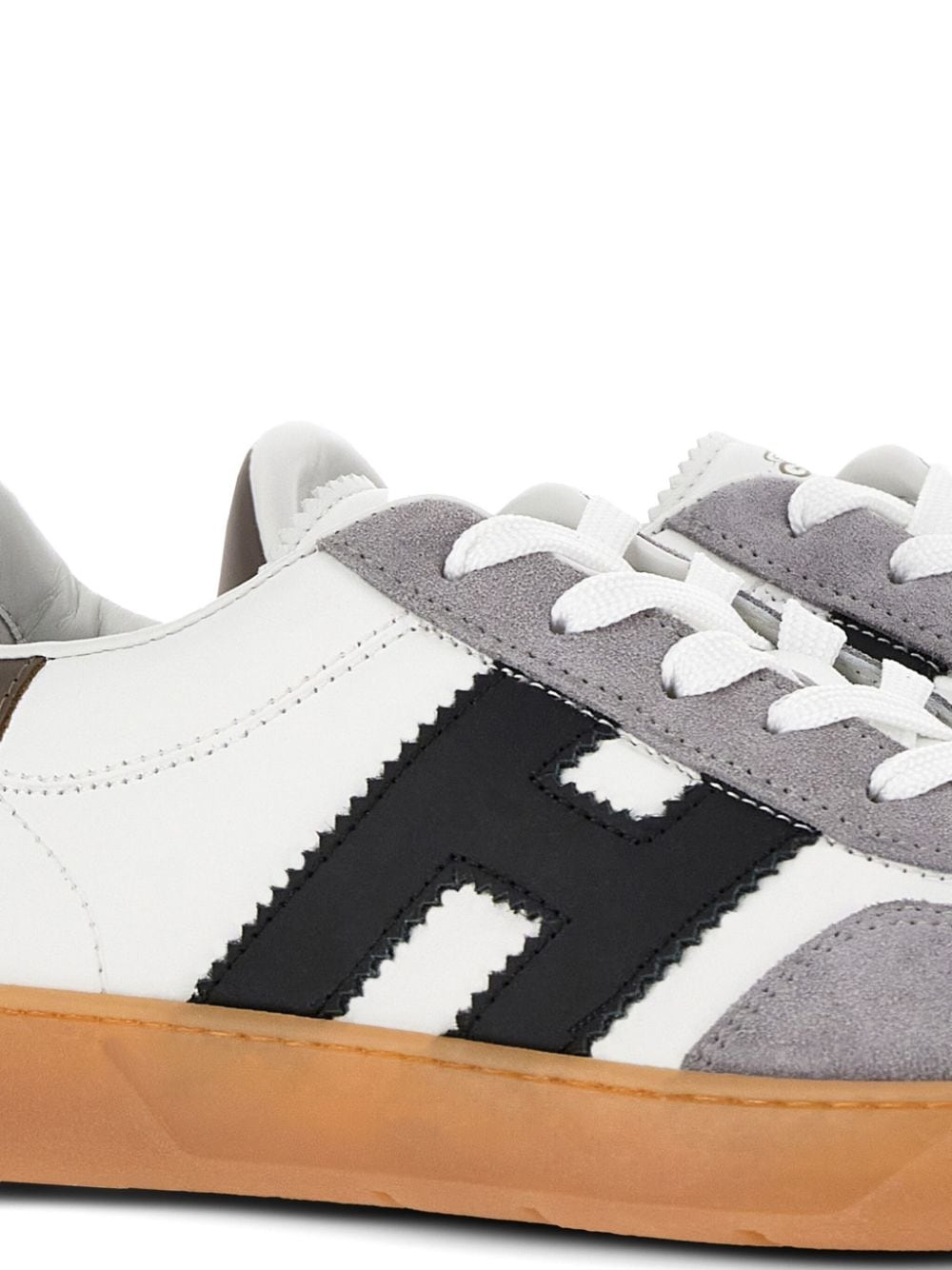 Cool low-top leather sneakers - 6