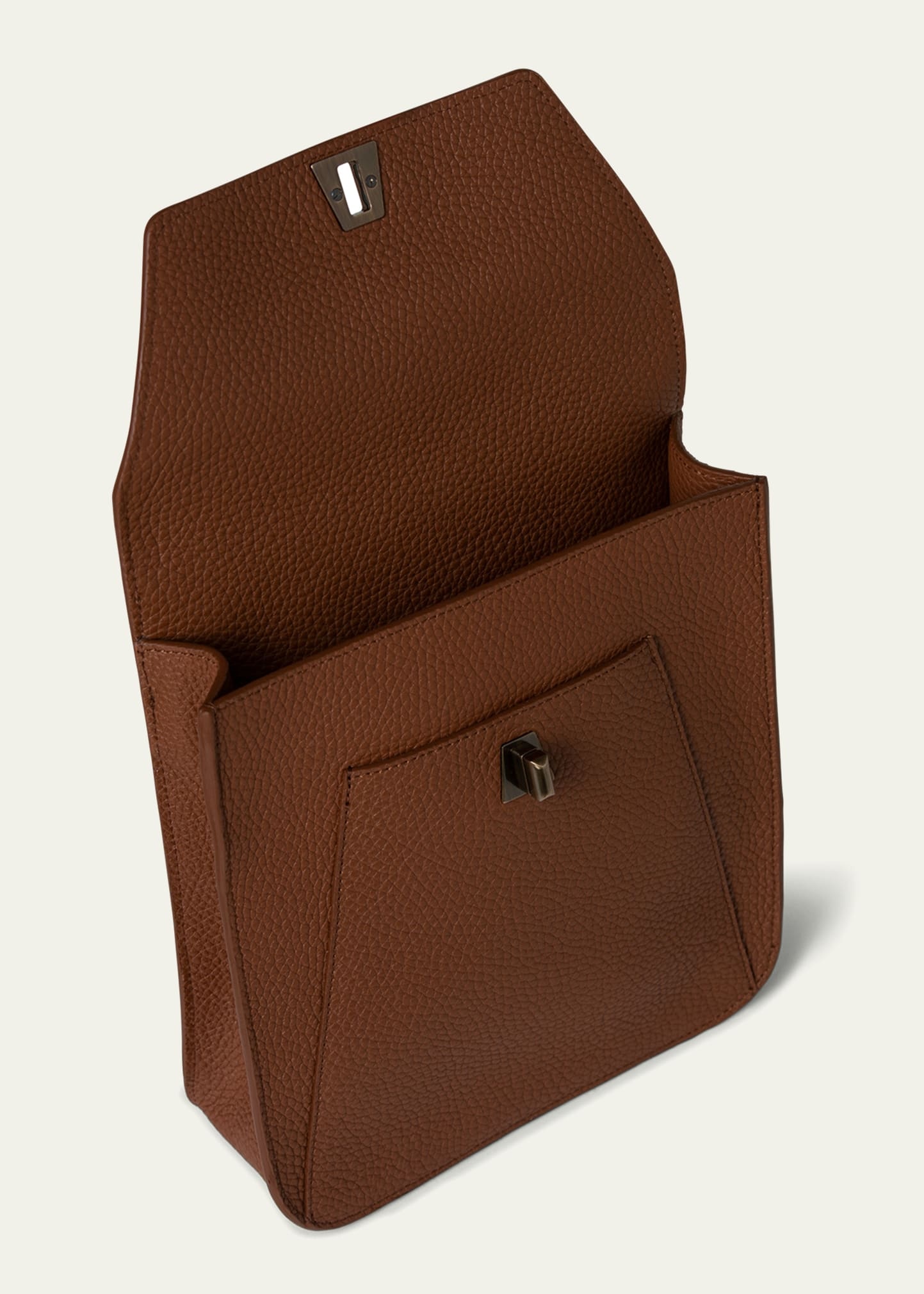 Anouk Small Leather Messenger Bag - 4