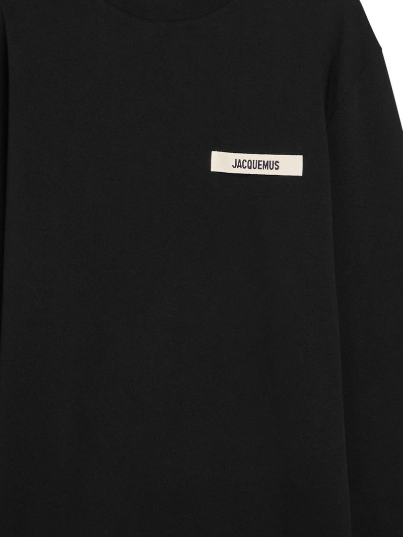 JACQUEMUS logo-patch T-shirt outlook