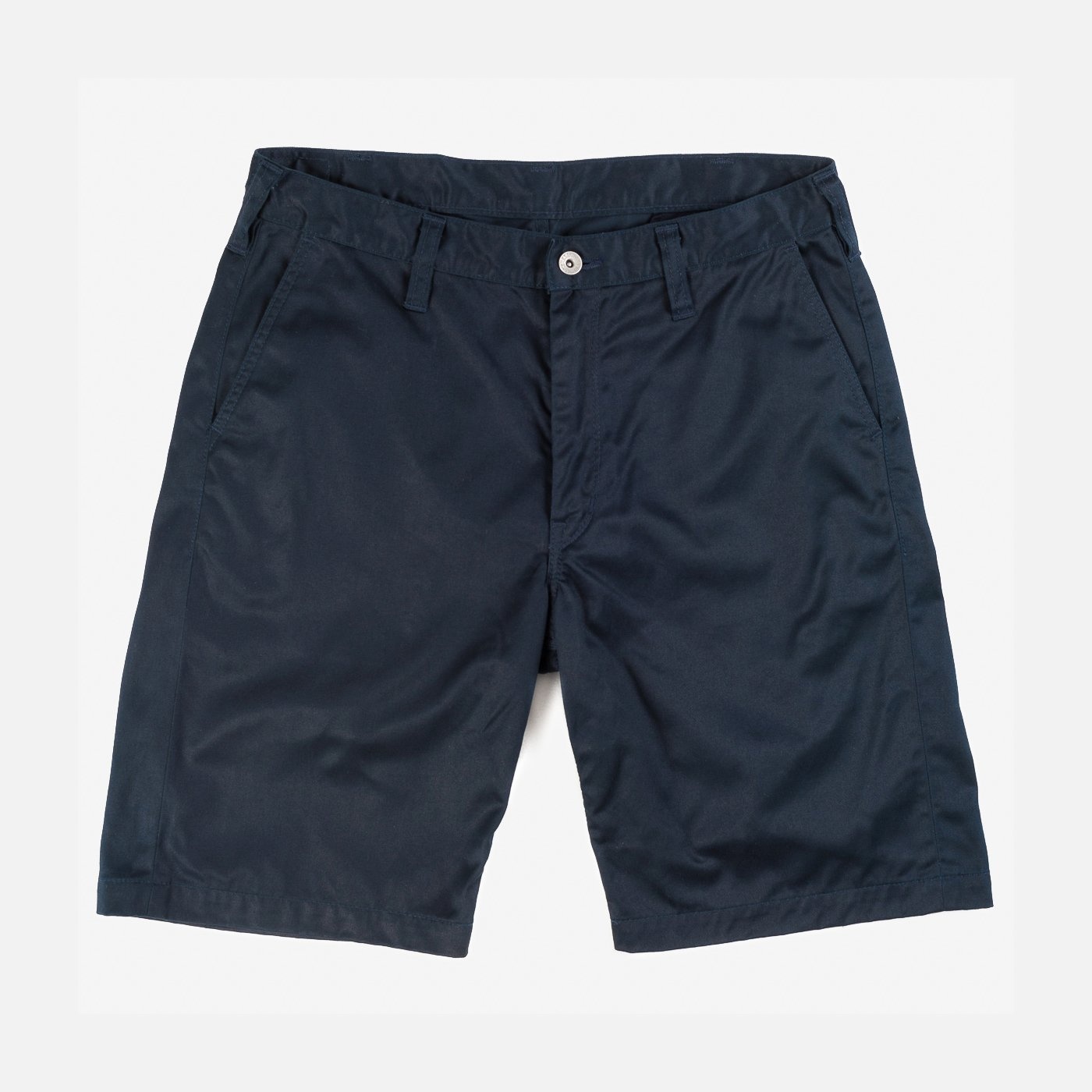 IH-725-NAV 11oz West Point Shorts - Navy - 1