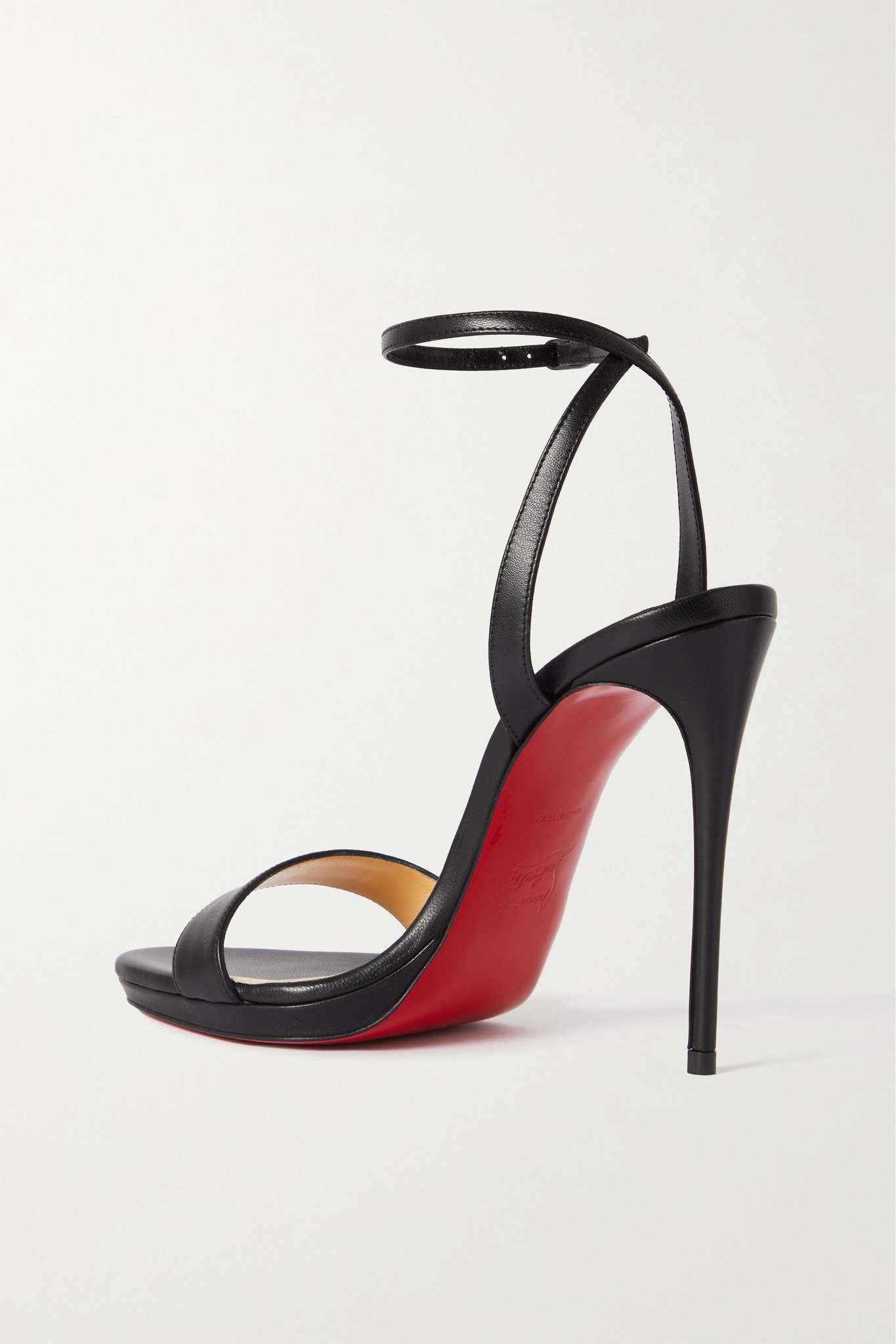 Christian Louboutin Loubi Queen 120 leather sandals netaporter