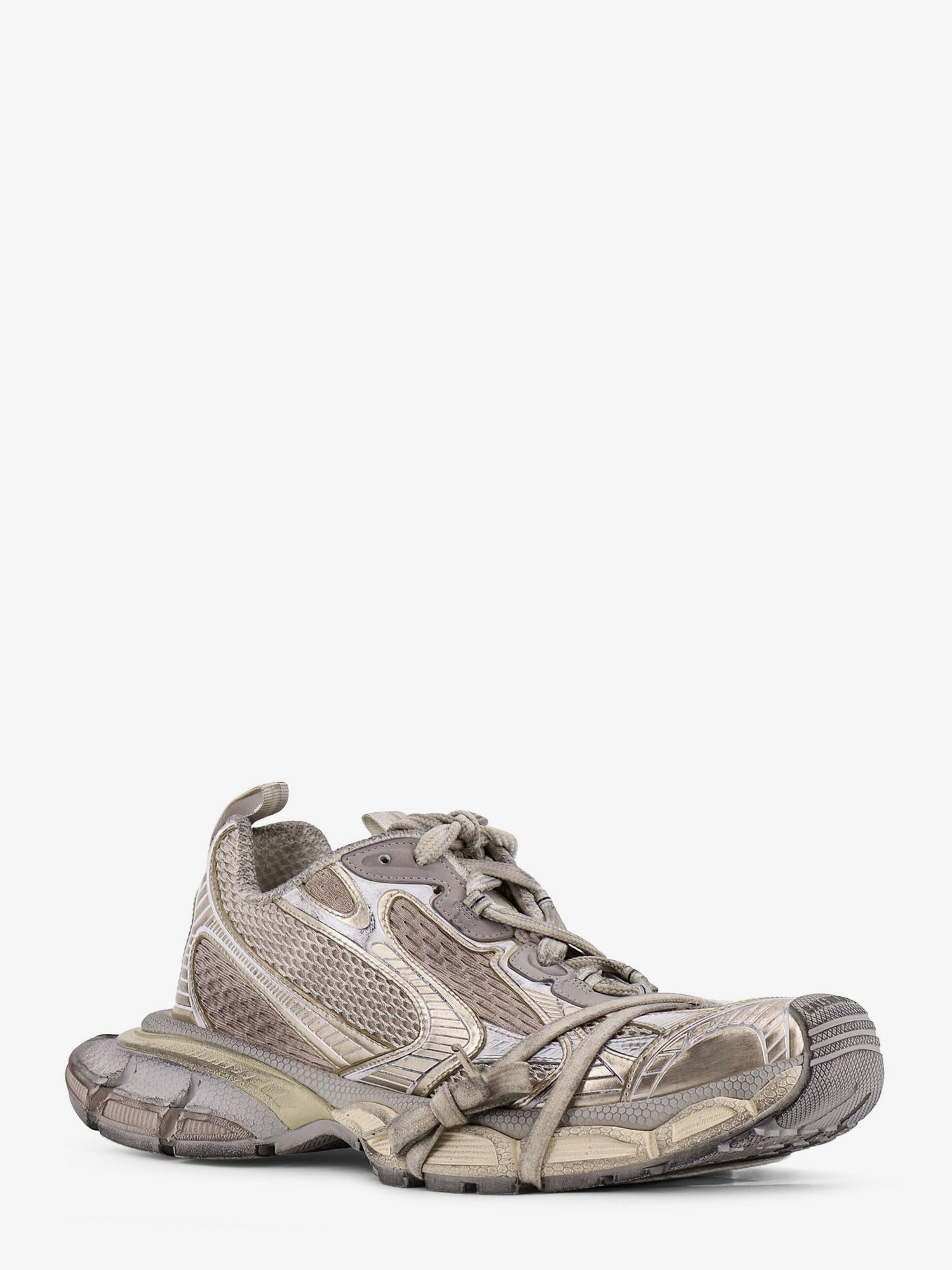 Balenciaga 3Xl Low-Top Mesh Sneakers - 2