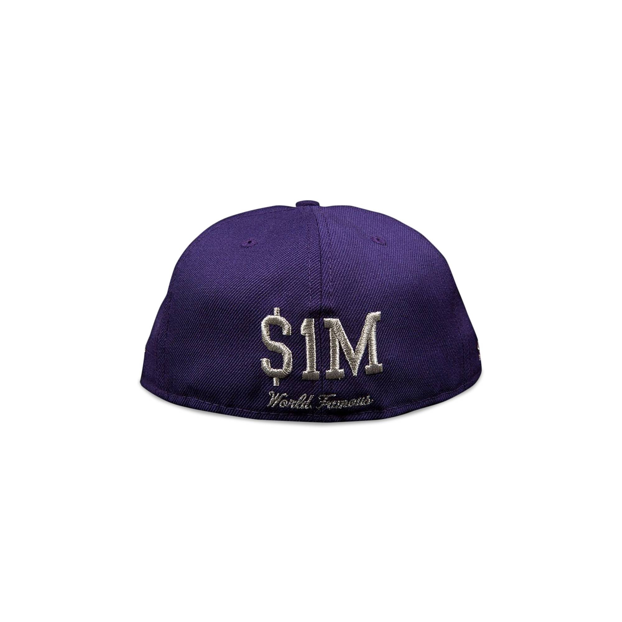 Supreme $1M Metallic Box Logo New Era 'Purple' - 2