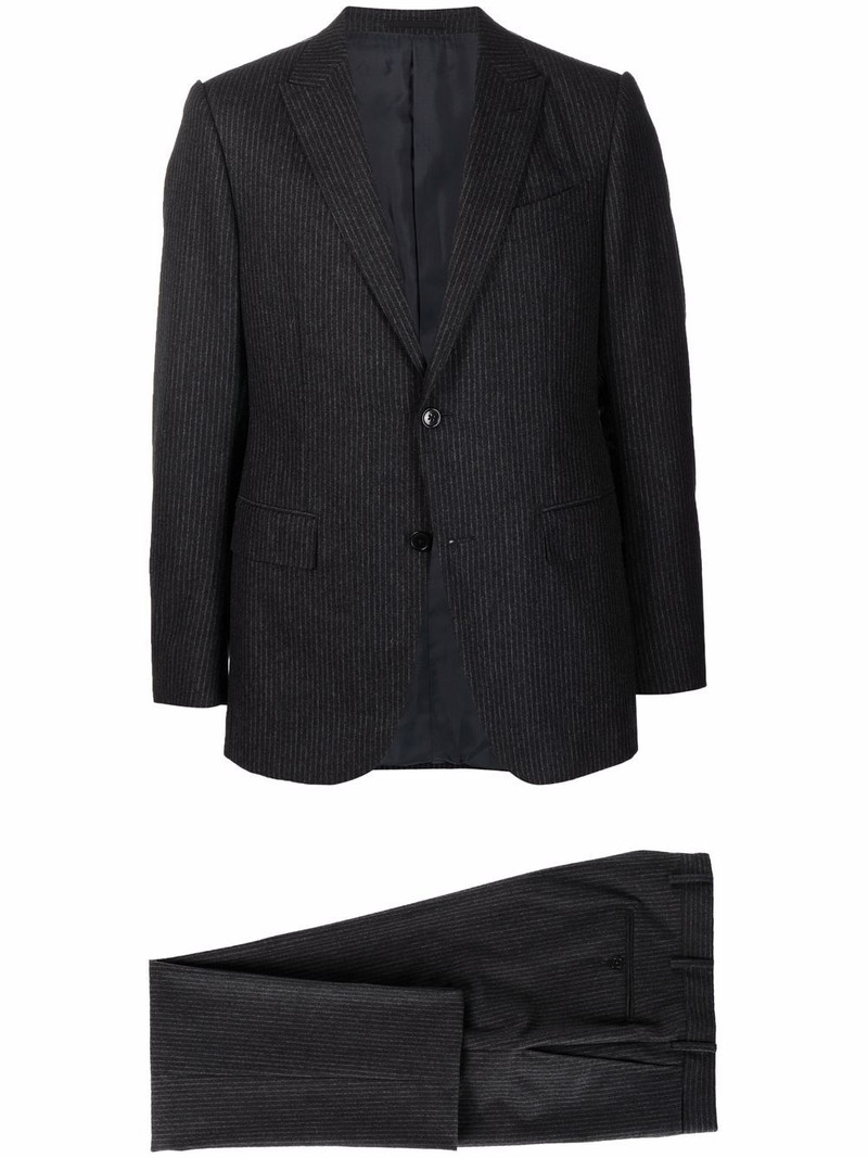 pinstriped two-piece suit 1