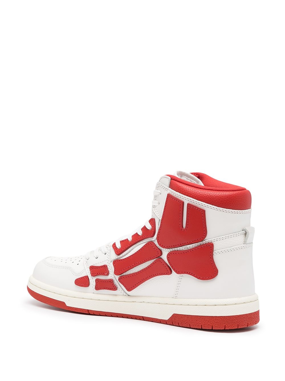 colour-block high-top sneakers - 3