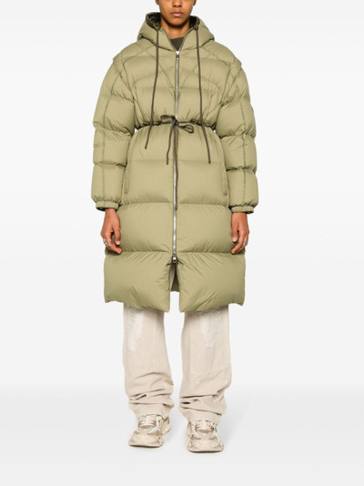 Moncler Roquette quilted parka coat outlook