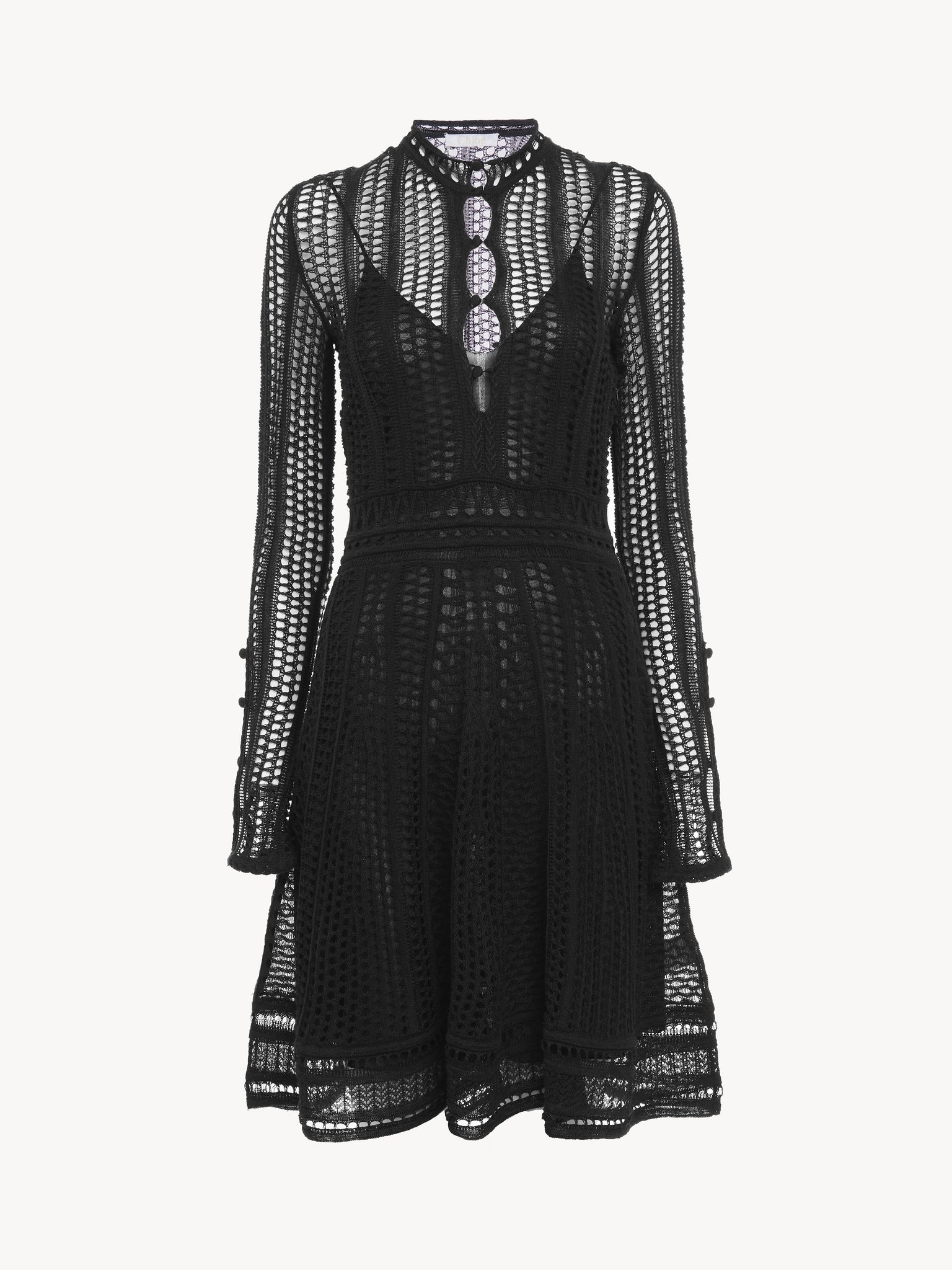 FLARED MINI DRESS - 2