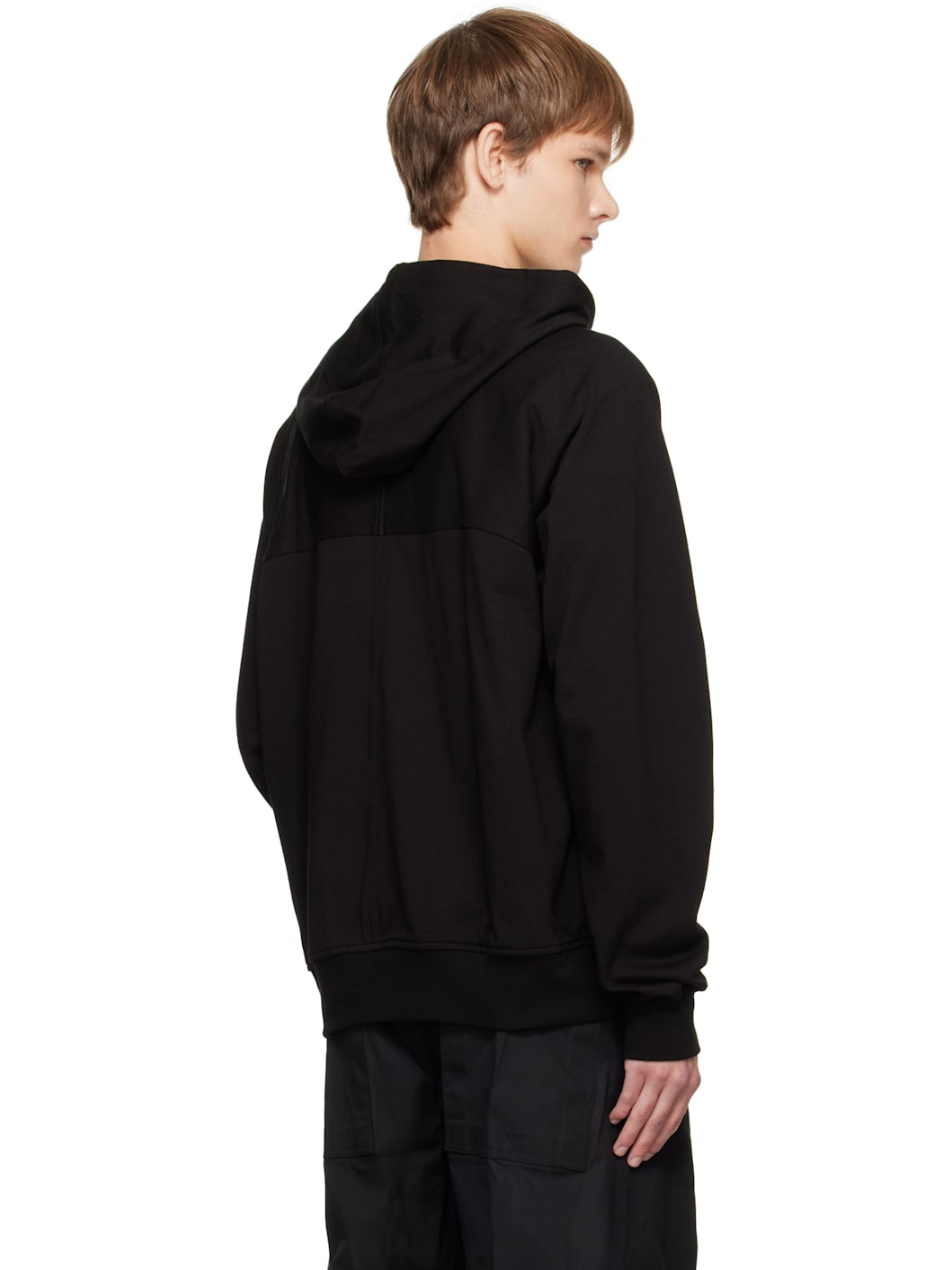 Black Concordians Windbreaker Hoodie - 3
