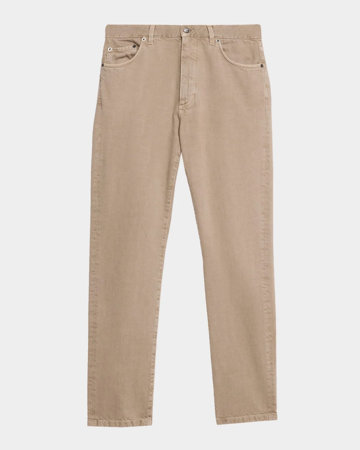 Men's Marble-Effect Slim Five-Pocket Pants - 1
